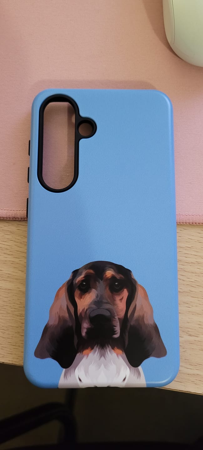 Customer photo review of Pet Portrait Android Phone Cases
