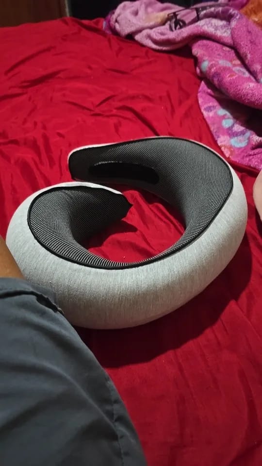 Customer photo review of Butterfly Travel Neck Pillow