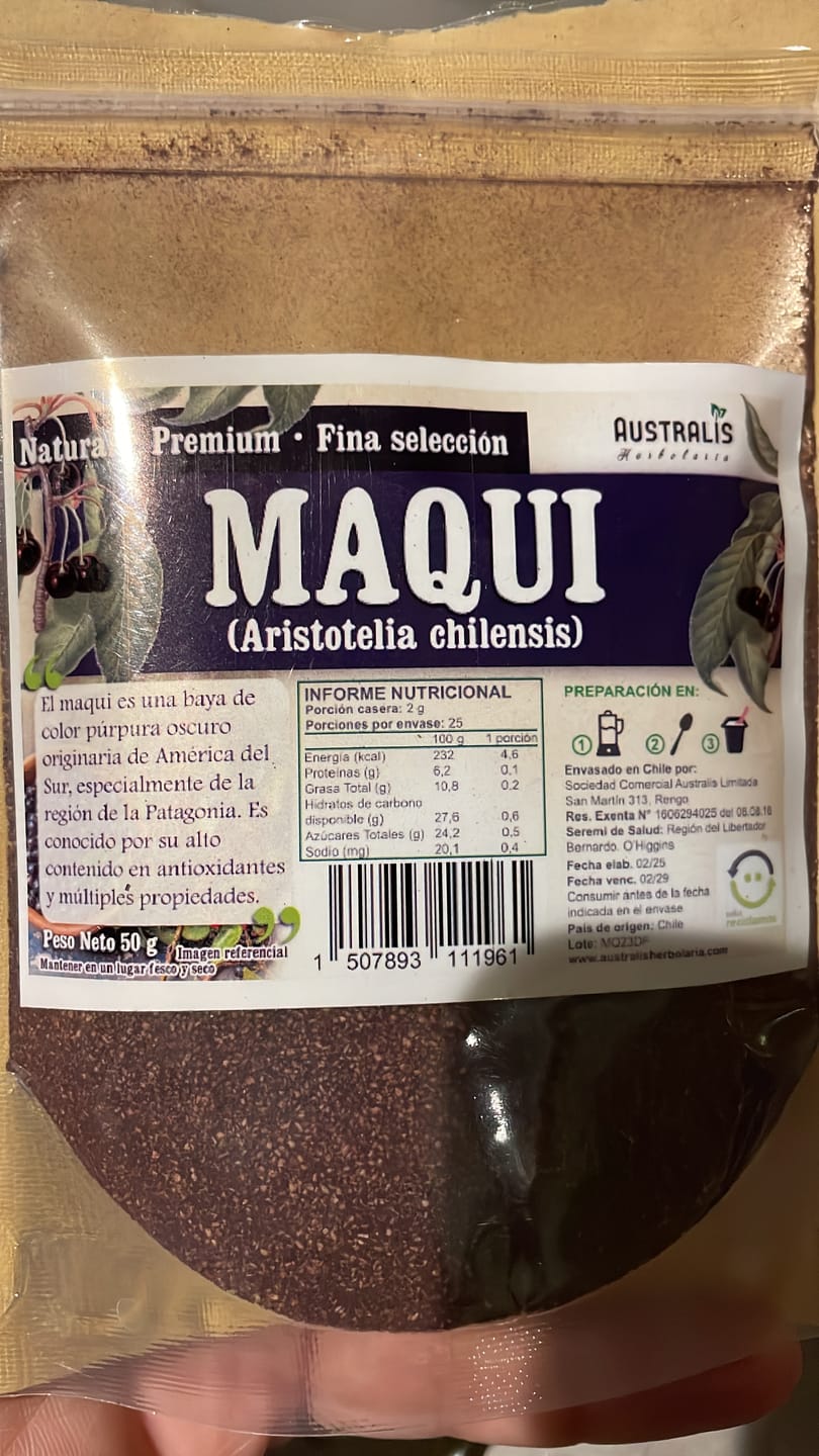 Customer photo review of Maqui