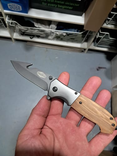 Customer photo review of HOLY GRAIL™ POCKET KNIFE