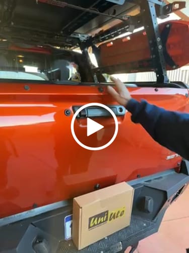 Customer video review of Tail Gate Central Locking For Isuzu D-Max Mid 2020-2025 - UniUte