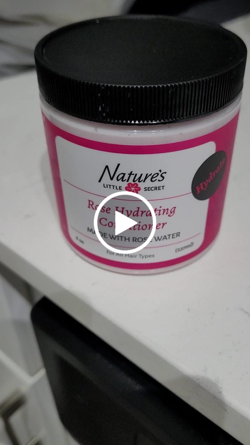 Customer video review of Rose Hydrating Conditioner