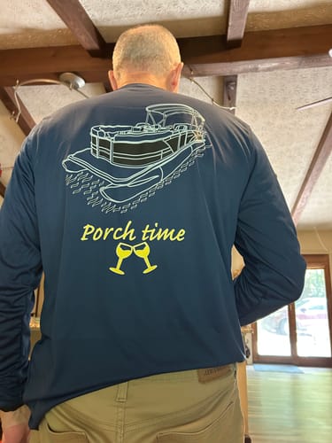 Customer photo review of Custom Digital Boat Artwork