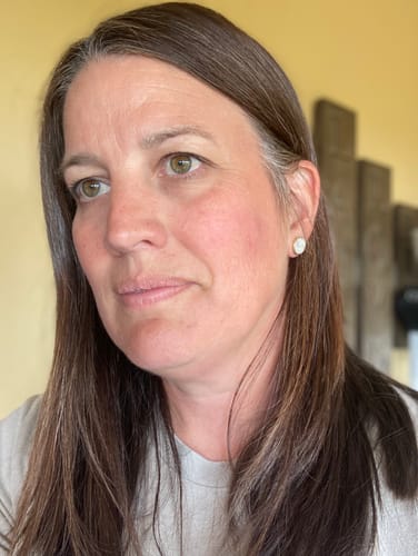 Customer photo review of Soft Quartz Stud Earrings