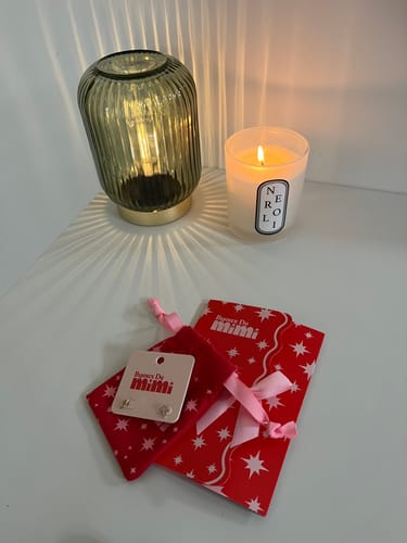 Customer photo review of Cosima Star Stud Earrings Gold & Crystal