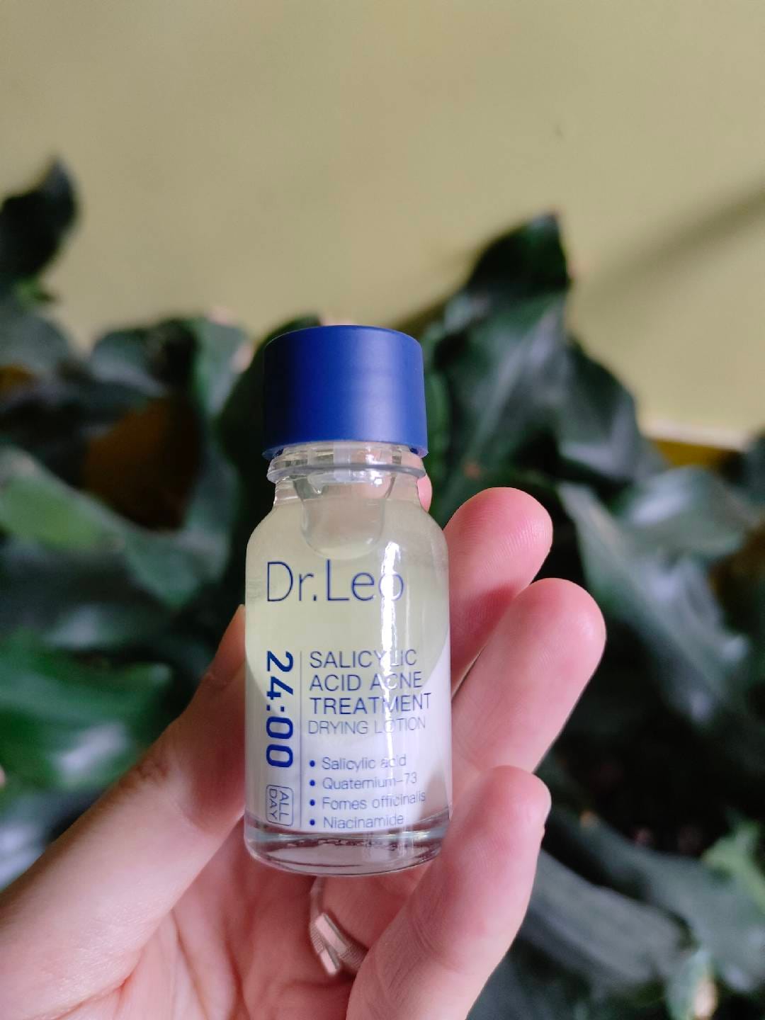 Customer photo review of Loción para el tratamiento del acné con ácido salicílico