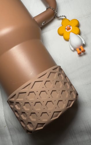 Customer photo review of Almond Rose Body WAFFLE Tumbler Boot -fits 20-40oz