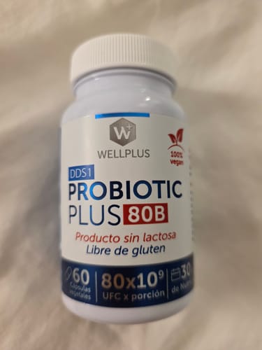 Customer photo review of 3 x Probiotic Plus 80 B, 3 x 60 capsulas, wellplus