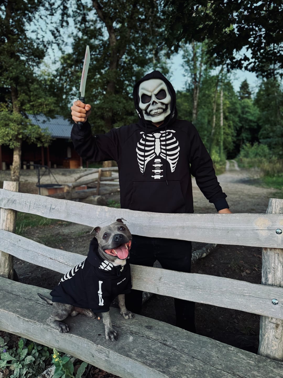 Customer photo review of Halloween Human Hoodies (Limited Edition)