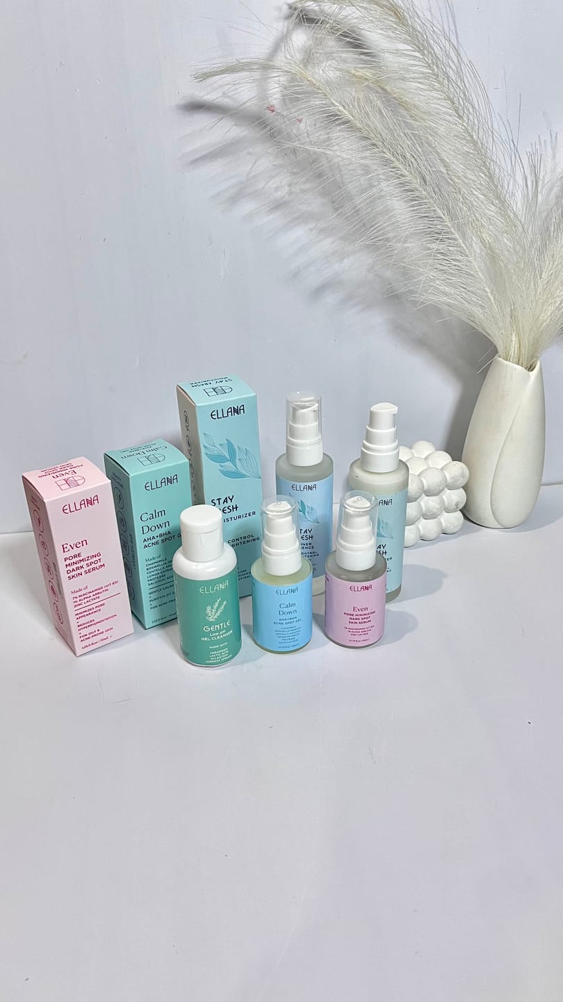 Customer photo review of Stay Fresh Moisturizer Controls Oil and Brightens