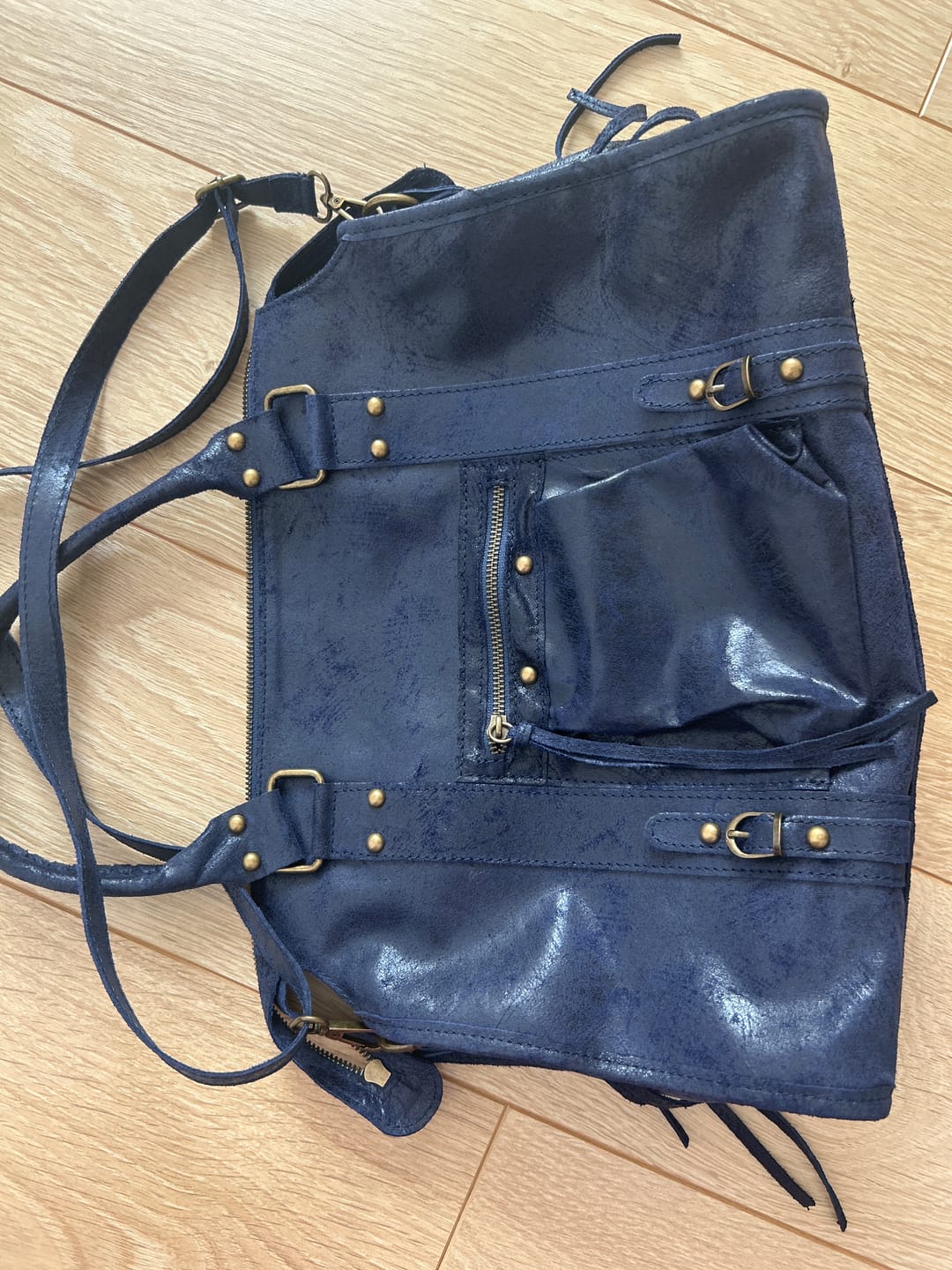 Customer photo review of It girl bag navy