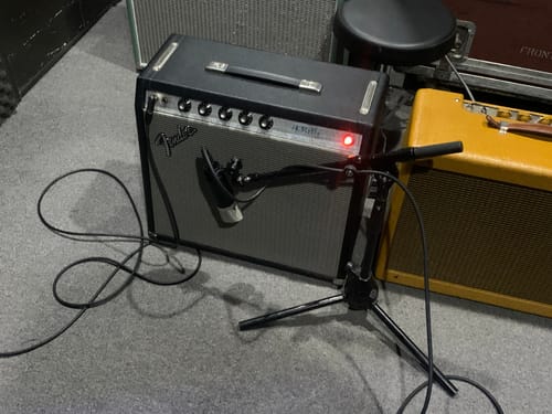 Customer photo review of Cab Mic - Guitar Microphone