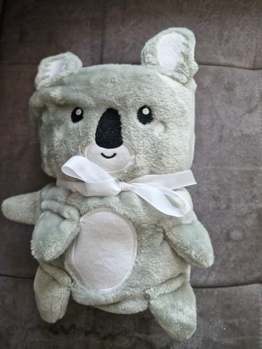 Customer photo review of Personalisierte Babydecken 75x100 cm - Babydecke mit Namen