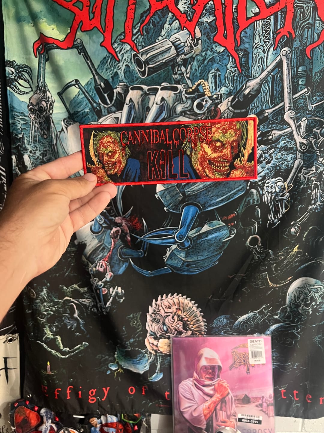 Customer photo review of Cannibal Corpse - Kill - Strip Patch