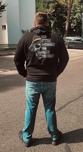 Customer photo review of WSZWFZ Mr. Germany  Premium Hoodie