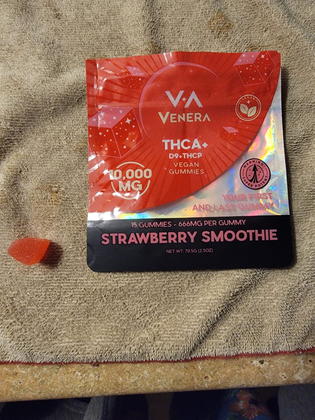 Customer photo review of D9 THCP + THCA Gummies