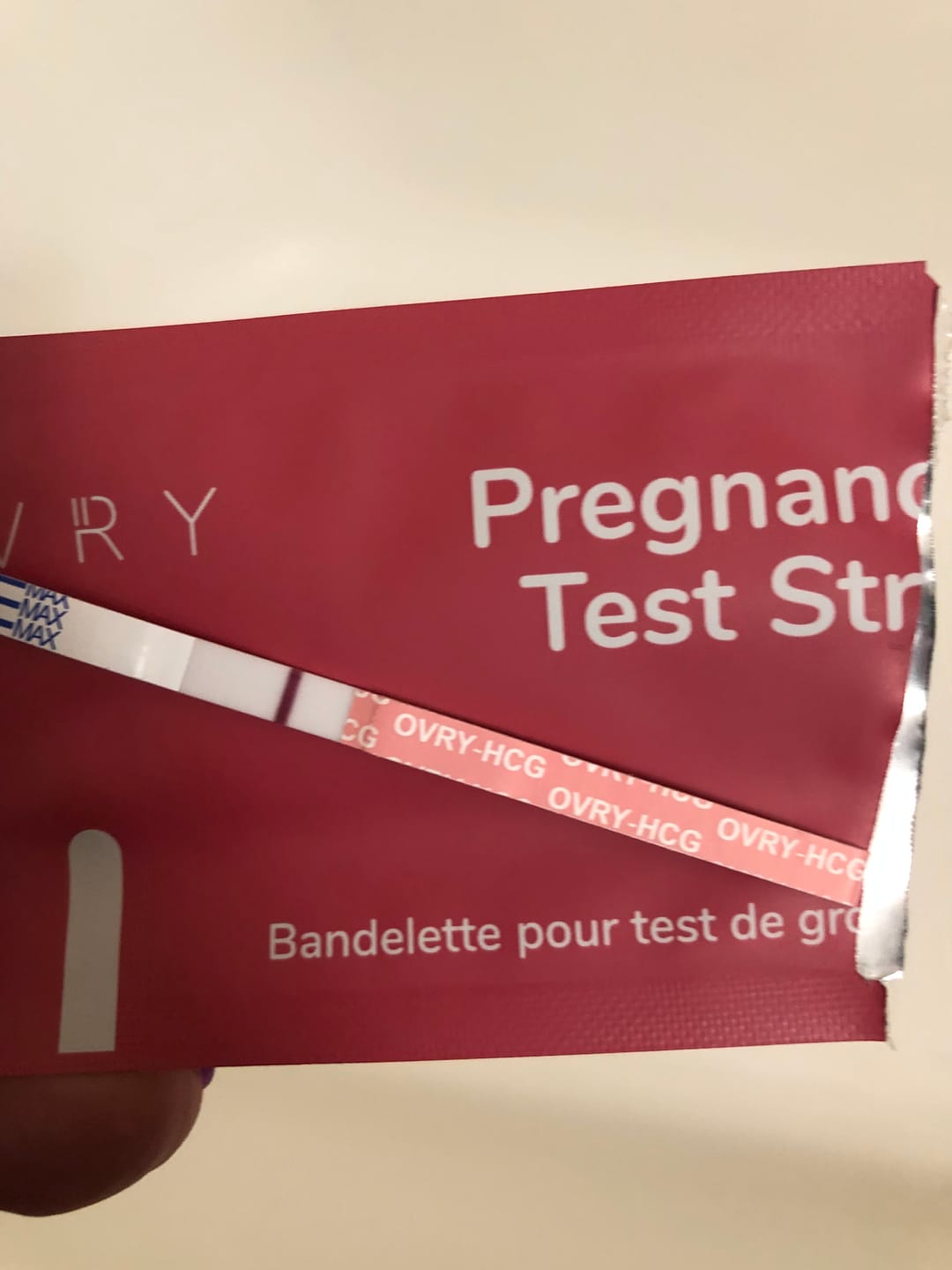 Customer photo review of Ovulation Test Strips