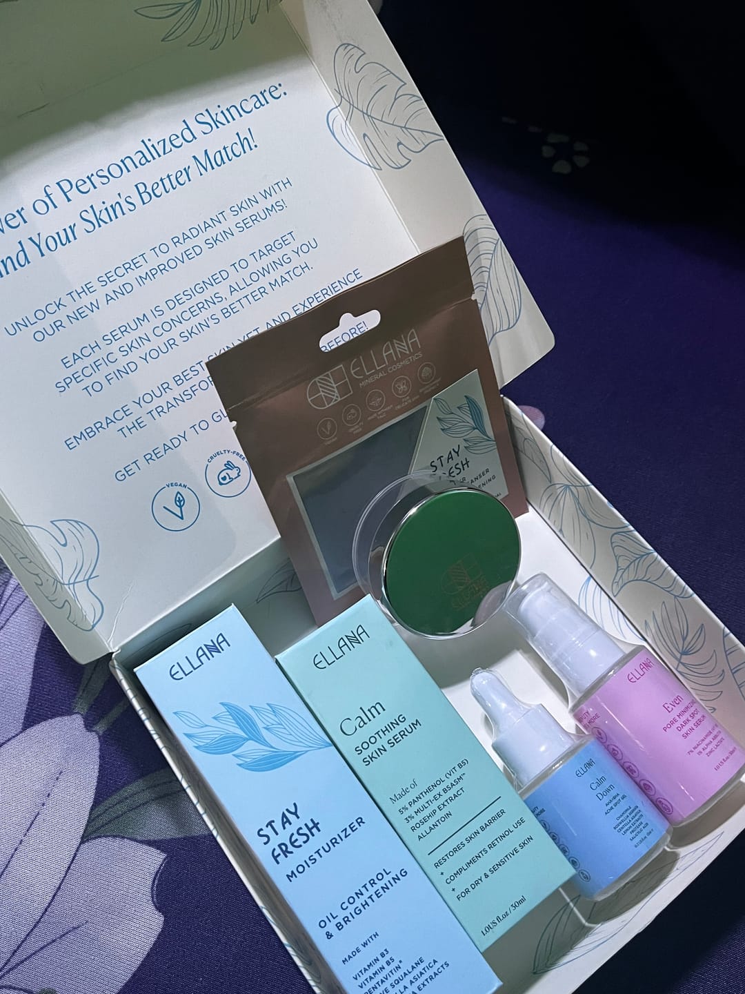 Customer photo review of Stay Fresh Moisturizer Controls Oil and Brightens