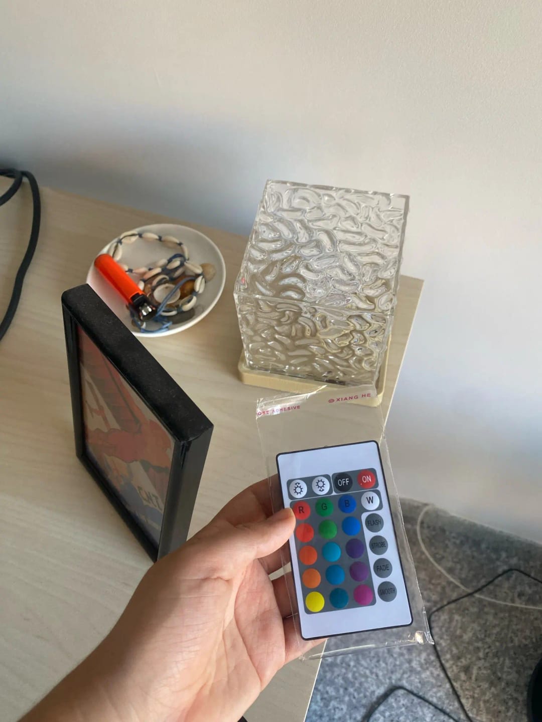 Customer photo review of Northern Lights Lamp