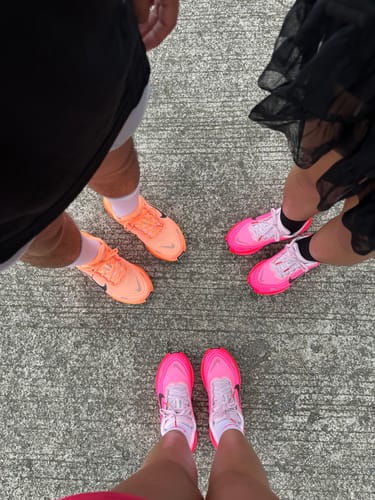 Customer photo review of Nike Women's Vomero Plus Road Running Shoes