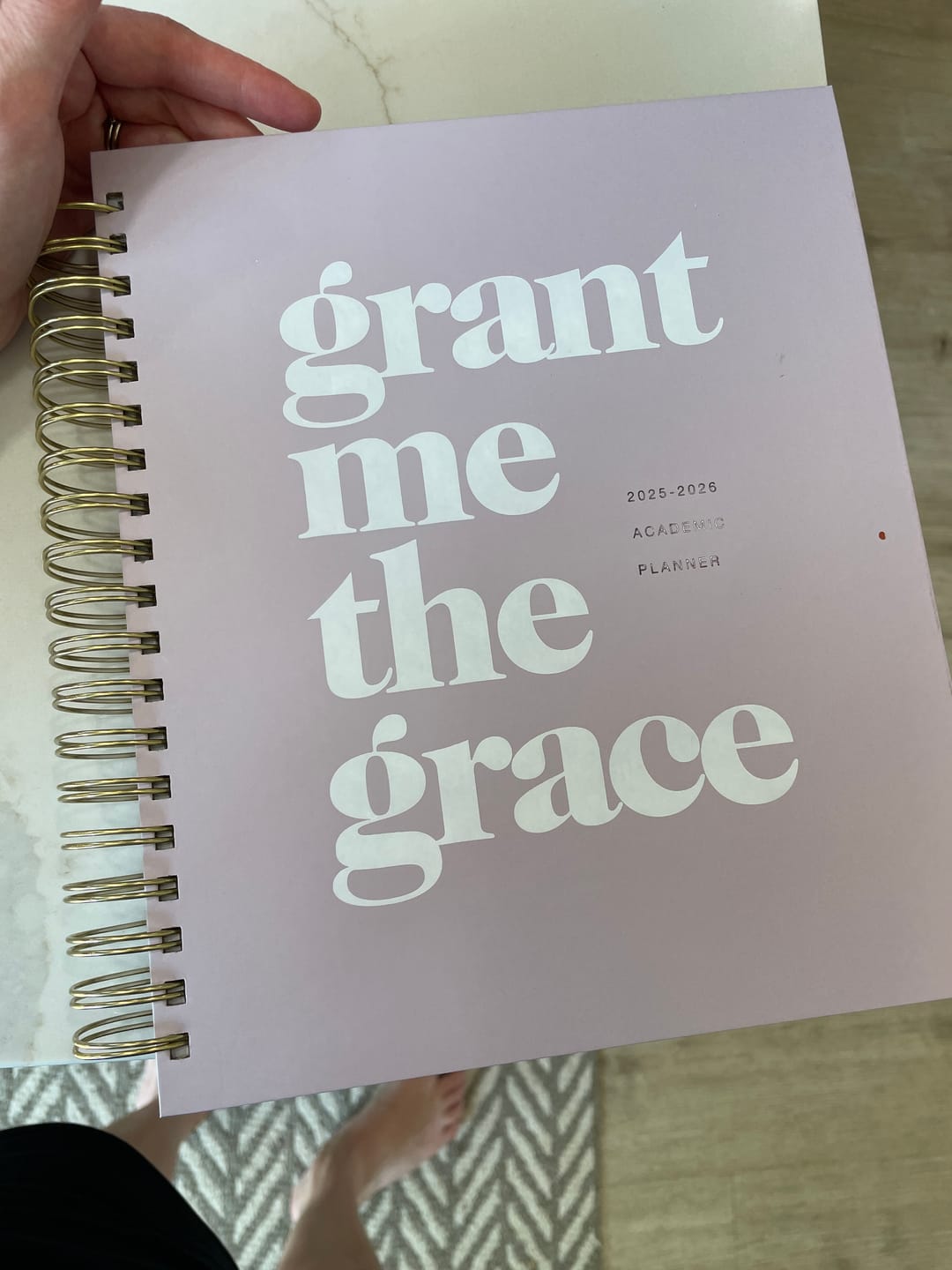 Customer photo review of Catholic Liturgical Academic Planner // Big Layout