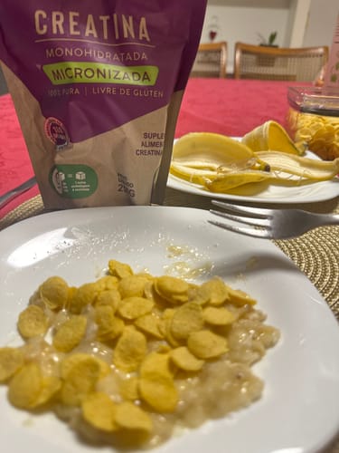 Customer photo review of Creatina 100% Pura (250g). Monohidratada e Micronizada 180 mícrons. Livre de Metais Pesados