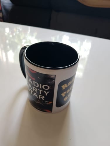Customer photo review of TassenExpress - Becher Keramik Tasse mit Logo bedruckt 325ml Firmenlogo