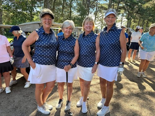 Customer photo review of ship anchor Women's golf Sleeveless shirt