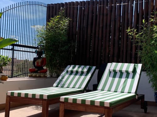Customer photo review of Cuscino per lettino prendisole 60x190x5 imbottito impermeabile sfoderabile