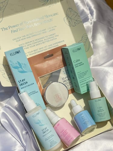 Customer photo review of Stay Fresh Moisturizer Controls Oil and Brightens