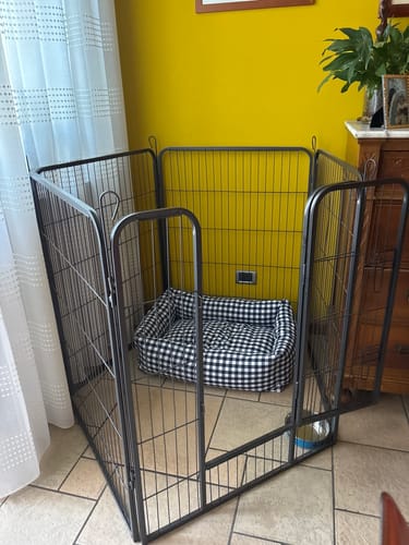 Customer photo review of Divanetto Cotone Righe Larghe Marrone