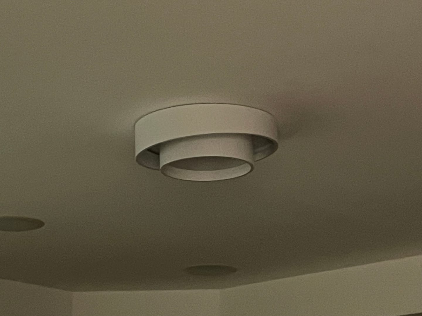 Customer photo review of Creative Concentric Circle Led Ceiling Light