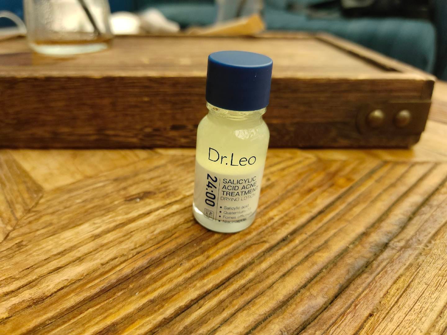Customer photo review of Loción para el tratamiento del acné con ácido salicílico