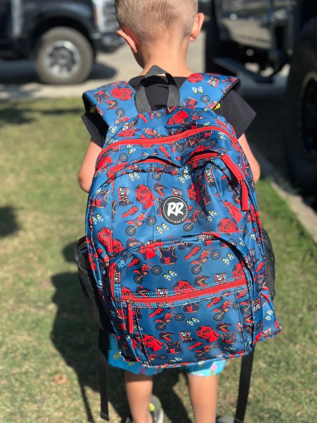 Customer photo review of RR Moto Backpack