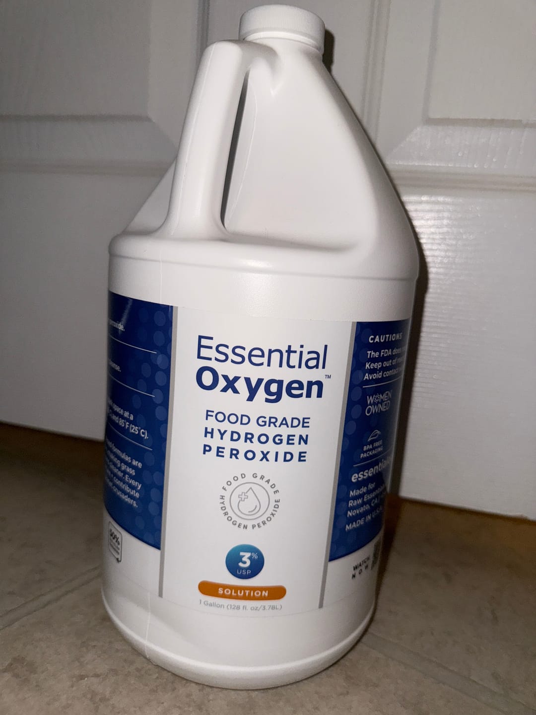 Customer photo review of Food Grade Hydrogen Peroxide | 1 Gallon