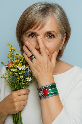 Customer photo review of Palestine Heritage Ring