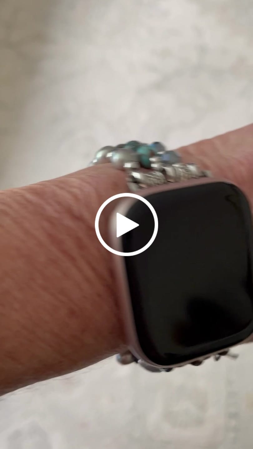 Customer video review of Artisanal Jasper Nomadic Stretch Apple Watch Strap