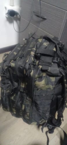 Customer photo review of TacticalPro™ 45L Military Backpack – Large Capacity Outdoor Rucksack for Hiking, Camping & Fitness
