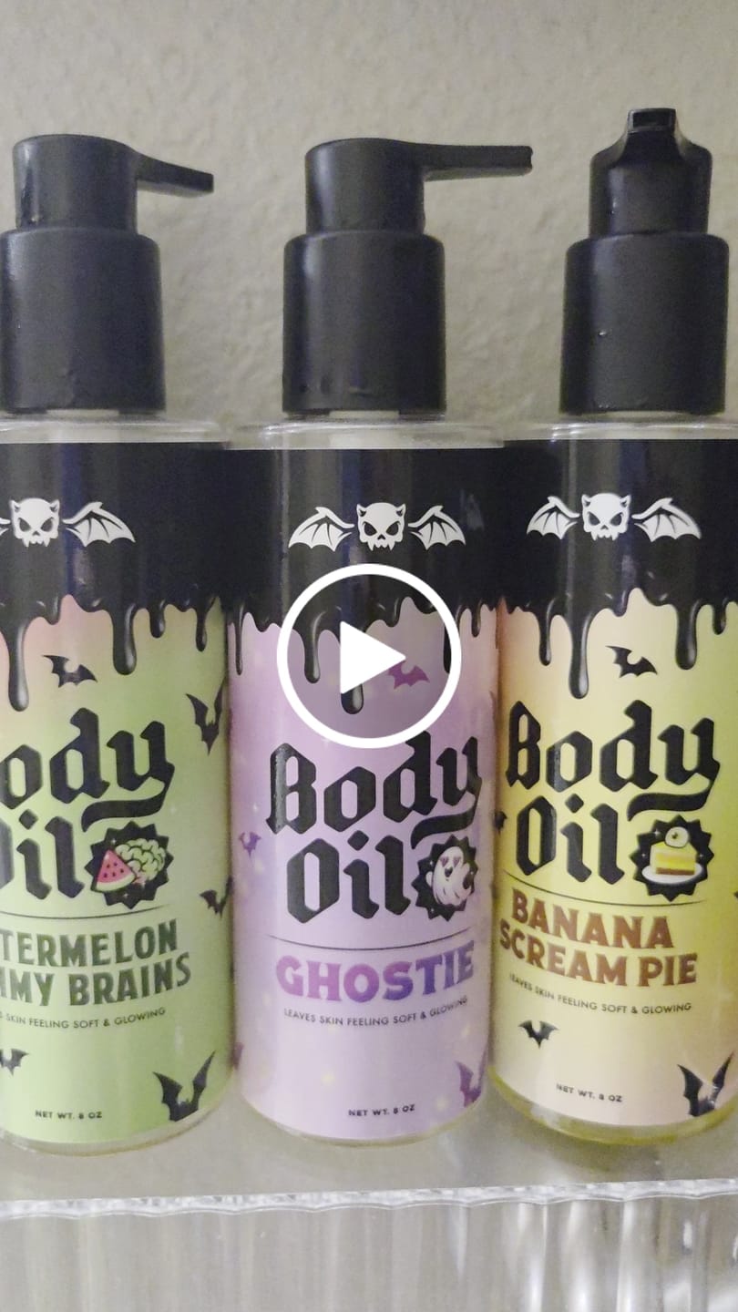 Customer video review of Ghostie Body Oil