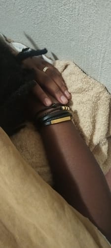 Customer photo review of Custom Photo Bracelet