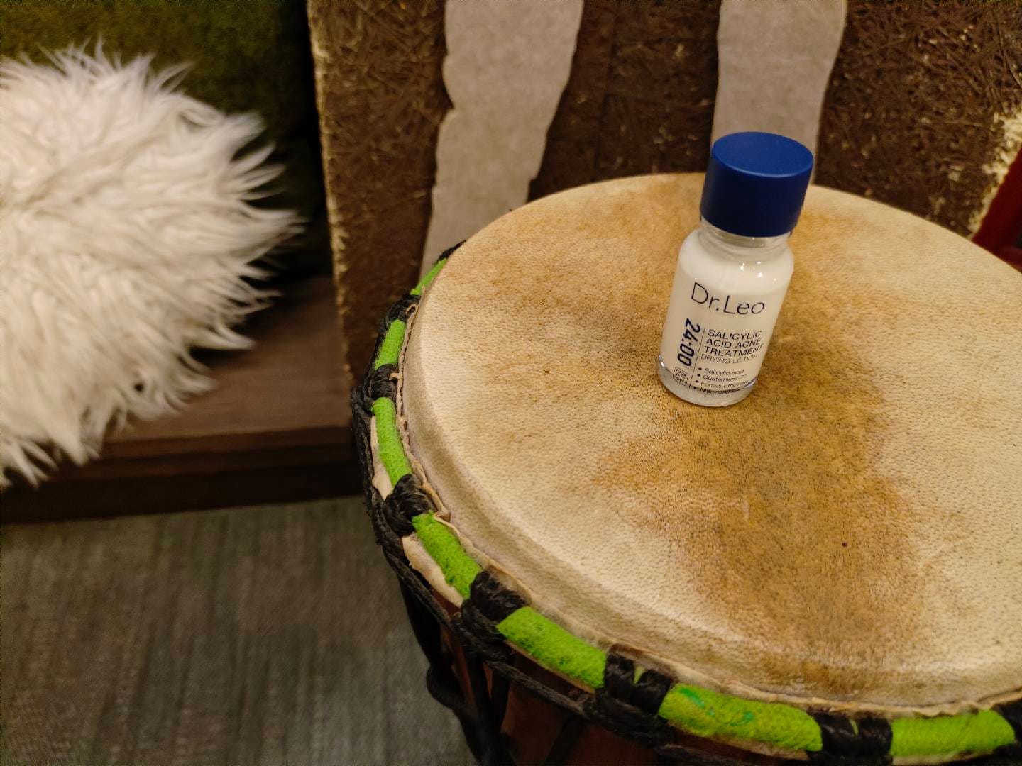Customer photo review of Loción para el tratamiento del acné con ácido salicílico