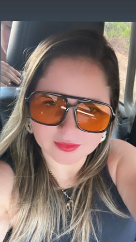 Customer photo review of Óculos Marino