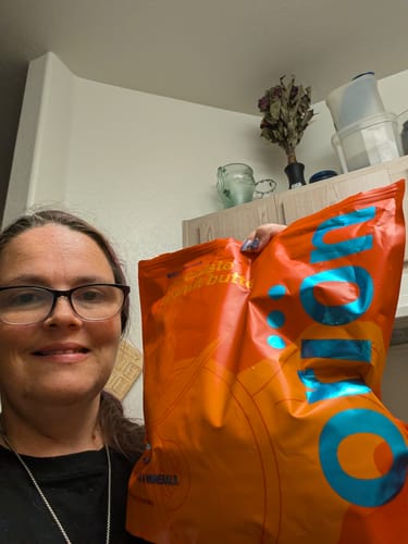 Customer photo review of Full Size Protein Powder (25 Servings)