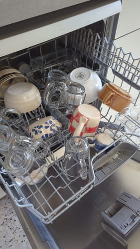 Customer photo review of דפי ניקוי למדיח