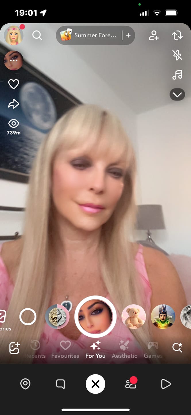 Customer photo review of Easi-iTips Professional Hair Extensions 18 Inch
