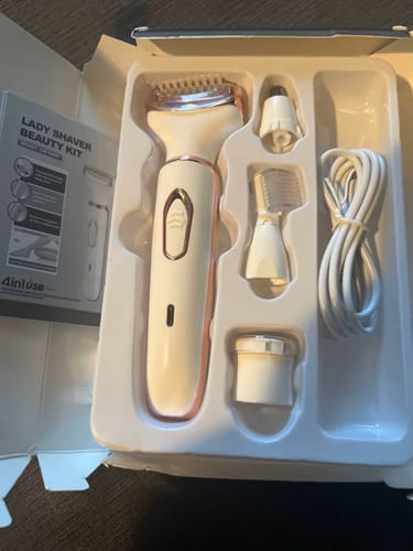 Customer photo review of Lyonza Epilator Cordless