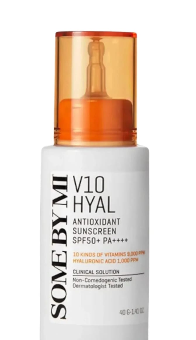 Customer photo review of Saules aizsargkrēms ar antioksidantiem Some By Mi V10 Hyal Antioxidant Sunscreen SPF50+ PA++++