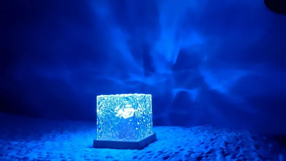 Customer photo review of Northern Lights Lamp