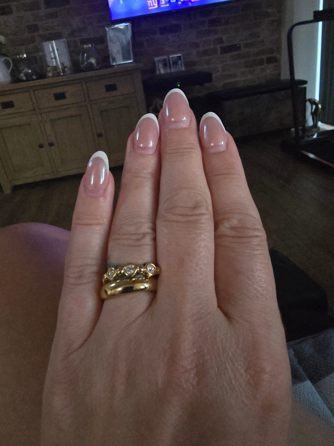 Customer photo review of Classic Stacking Ring