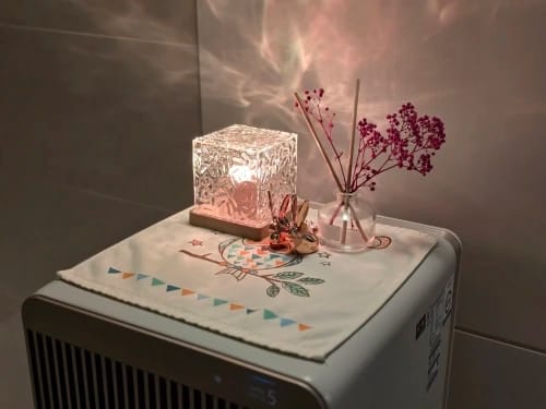Customer photo review of Northern Lights Lamp